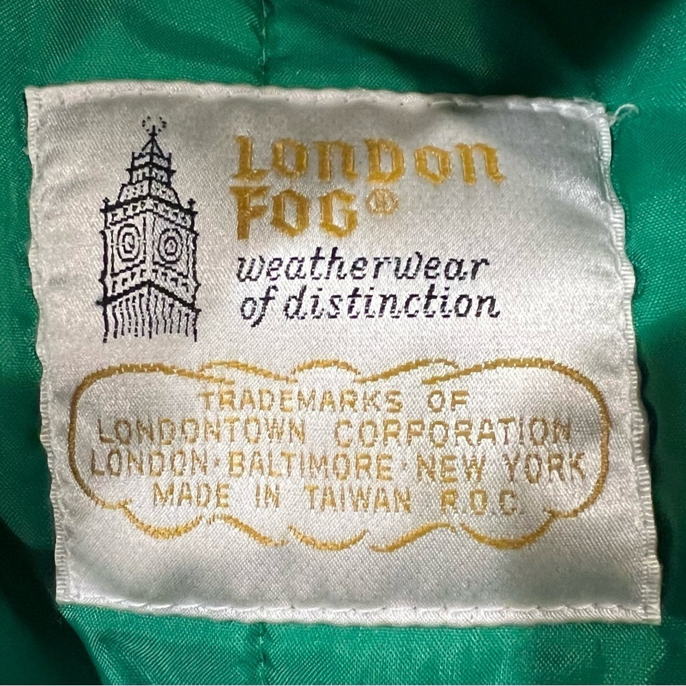 London Fog Weatherwear of Distinction Womens Winter Coat Lined Navy 8 Regular - Picture 7 of 9